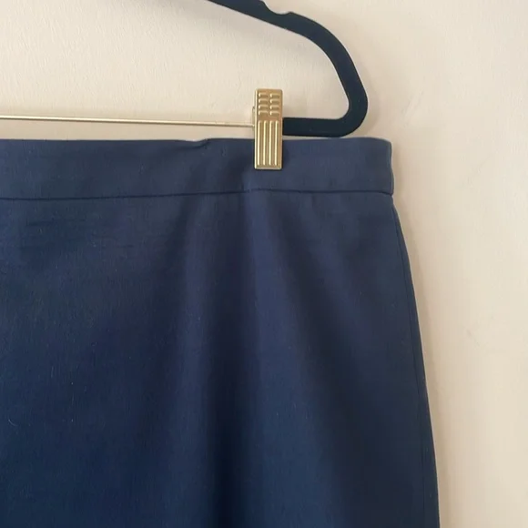 J. Crew Navy No. 2 Pencil Skirt - Picture 4 of 6
